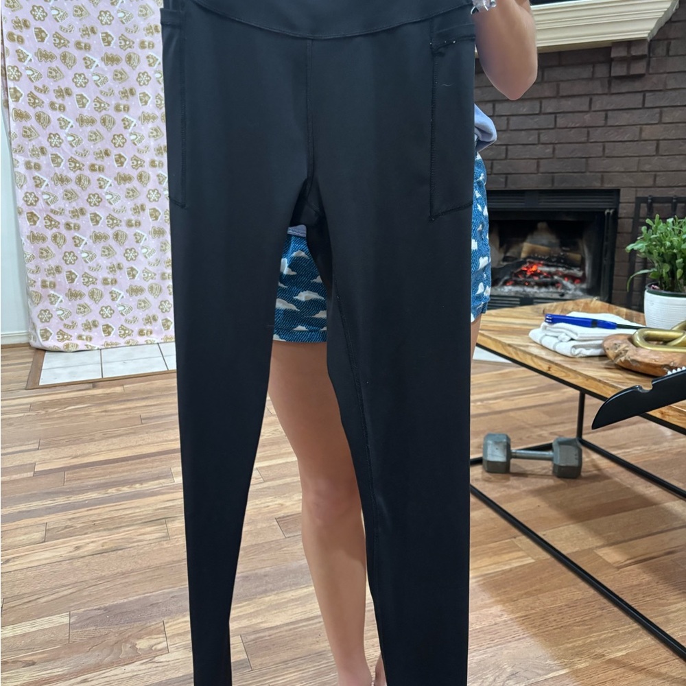 PINK Victoria's Secret Black Leggings